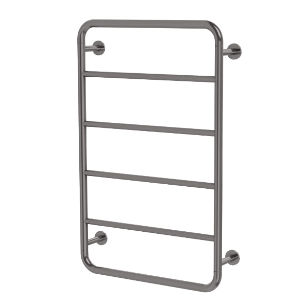 Phoenix Vivid Slimline Towel Ladder 800 x 500mm - Brushed Carbon