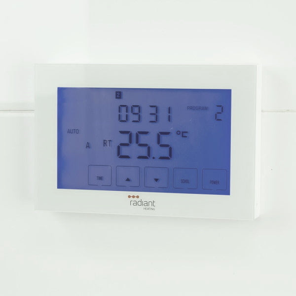 Radiant Premium Range Radiant Touchscreen Thermostat - White