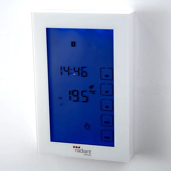 Radiant Premium Range Radiant Touchscreen Thermostat - White