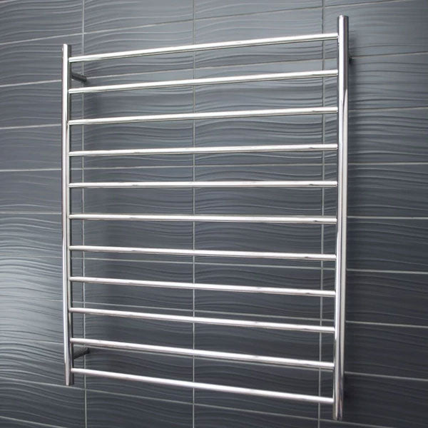 Radiant Round 11 Bar Heated Towel Ladder 900 x 1100 Polished
