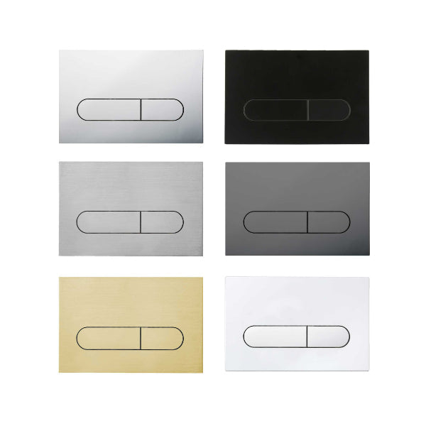 Seima 500 Series Flush Plate - Chrome