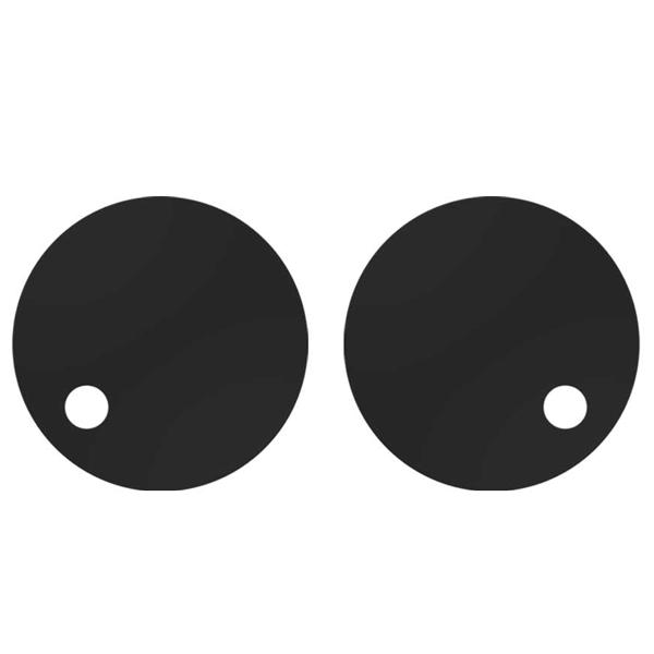 Seima Toilet Seat Hinge Set - Matte Black
