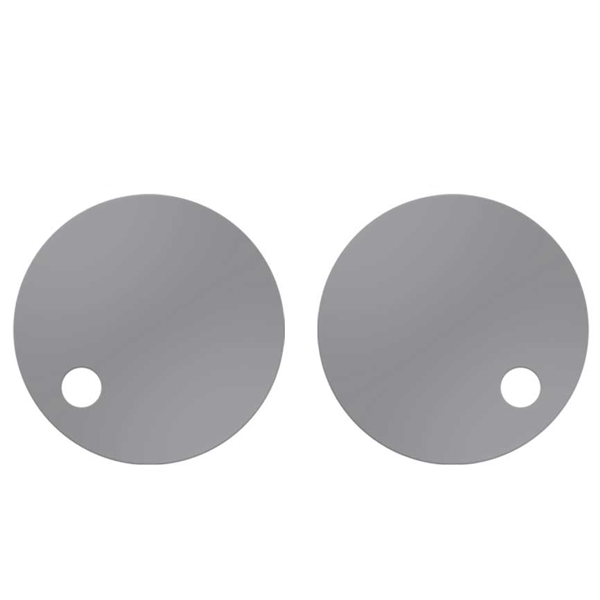 Seima Toilet Seat Hinge Set - Brushed Nickel