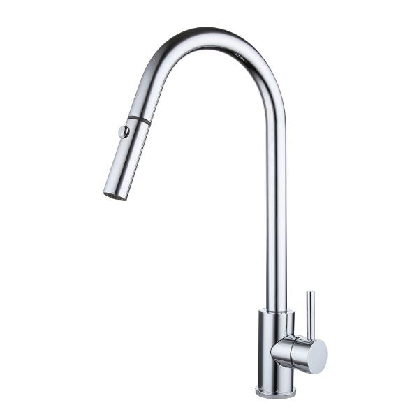 Suprema Xpress Fit Xacta Stainless Steel Retractable Sink Mixer Polished