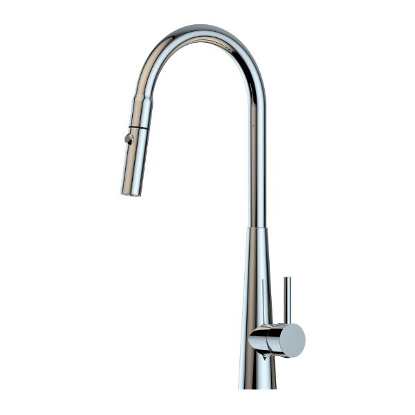 Suprema Xpress Fit Xcel Stainless Steel Retractable Sink Mixer Satin Finish