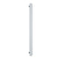 Thermogroup 12V Flat Pill Single Bar Round Vertical Narrow Heated Towel Rail Polished Stainless