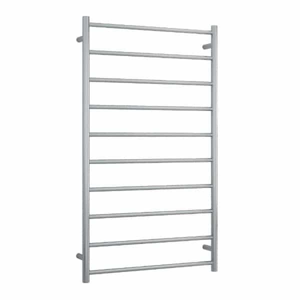 Thermogroup 10 Bar Thermorail Heated Towel Ladder 700mm Brushed Stainless