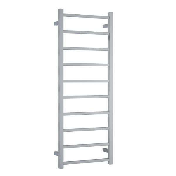 Thermogroup Thermorail 10 Bar Square Heated Rail 450w x 1200h - Polished SS