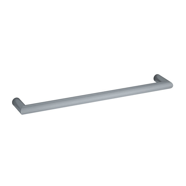 Thermogroup Thermorail 12V Horizontal Single Bar Heated Towel Rail 632mm Gun Metal - The Blue Space