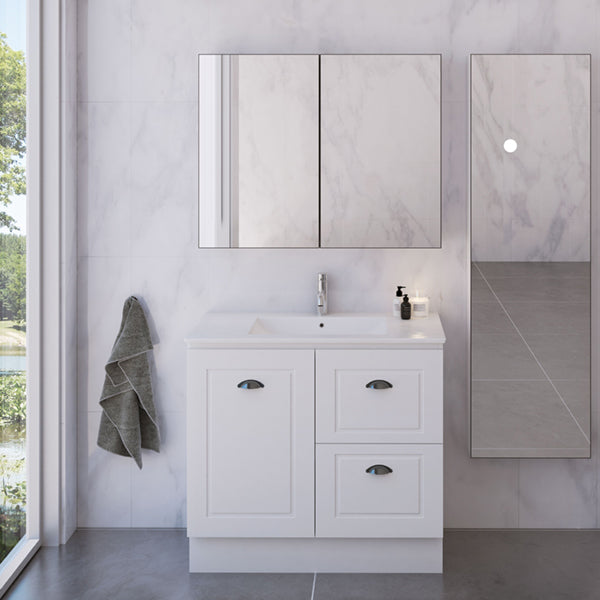 Timberline Nevada Classic Floor Standing Vanity with Alpha Ceramic Top