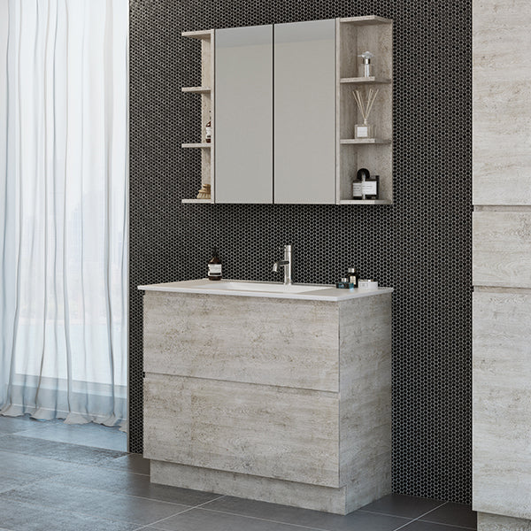 Timberline Nevada Plus Floor Standing Vanity with Alpha Ceramic Top