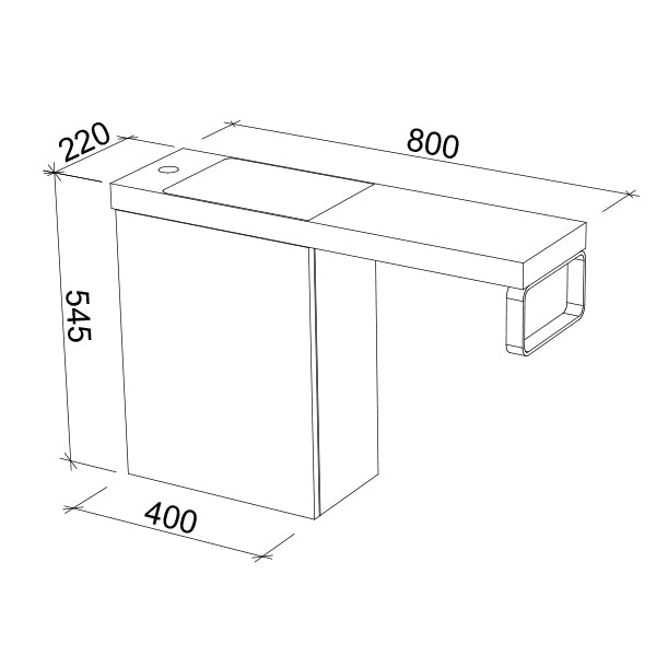 Timberline Oscar Wall Hung Vanity