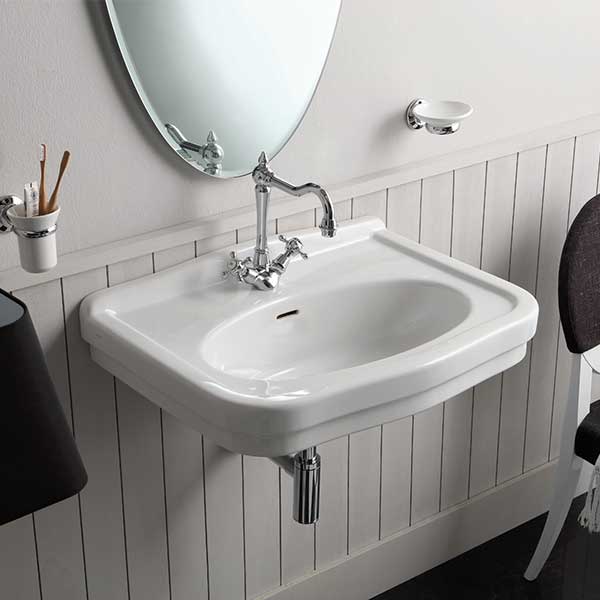 Turner Hastings Claremont 680mm Wall Hung Basin - White