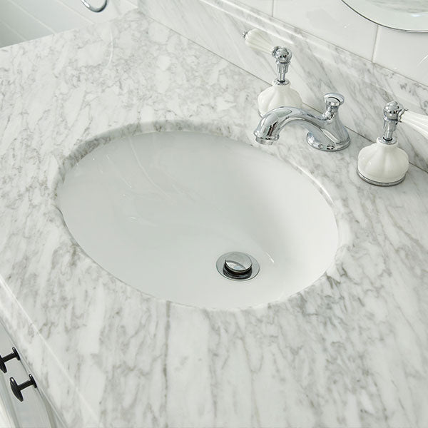 Turner Hastings Coventry 75 x 55 Vanity With White Marble Top
