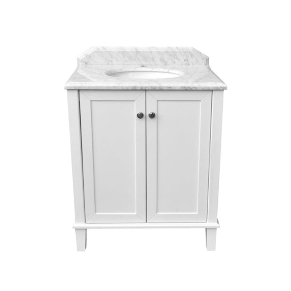 Turner Hastings Coventry 75 x 55 Vanity With White Marble Top