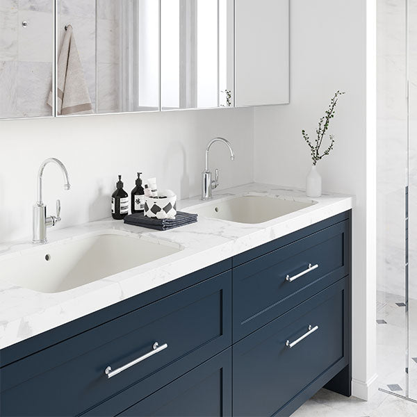 Turner Hastings Fino 550mm Under Counter Basin - Matte White