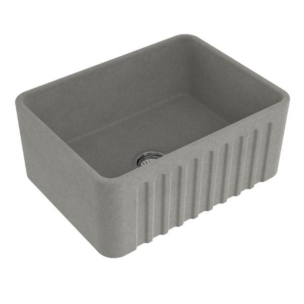 Turner Hastings 60 x 46 Fine Fireclay Concrete Look Butler Sink