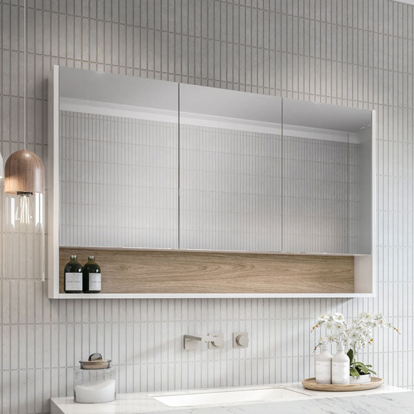 Timberline San Remo Shaving Cabinet 1200mm - The Blue Space