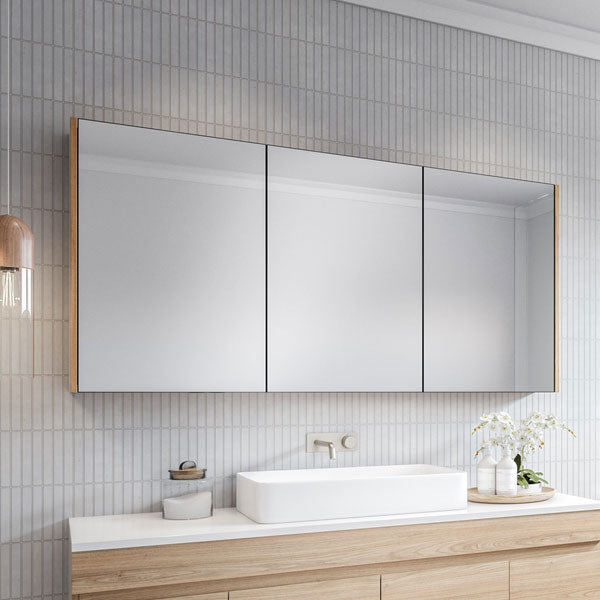 Timberline Denver Shaving Cabinet - Sizes 600, 750, 900, 1200, 1500, 1800 - The Blue Space