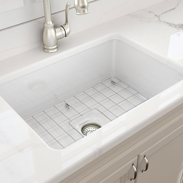 Turner Hastings Cuisine 48 x 68 Undermount Fine Fireclay Sink - The Blue Space