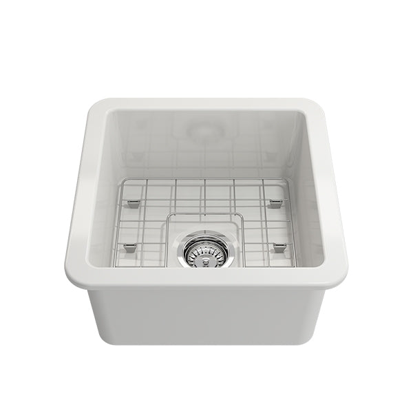 Turner Hastings Cuisine 46 x 46 Inset/Undermount Fine Fireclay Sink