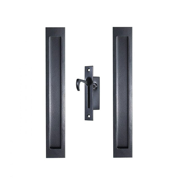 Zanda Verve Flush Pull Handle Kit Matte Black